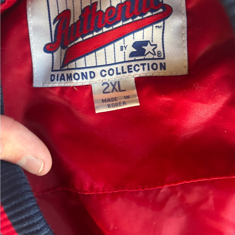 STARTER Red Authentic Jacket